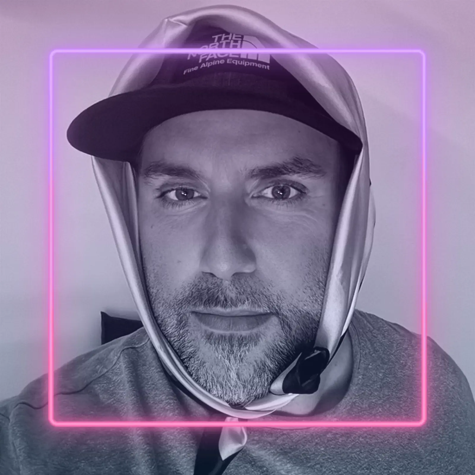 Portrait of DJ Ufuk with headphones
